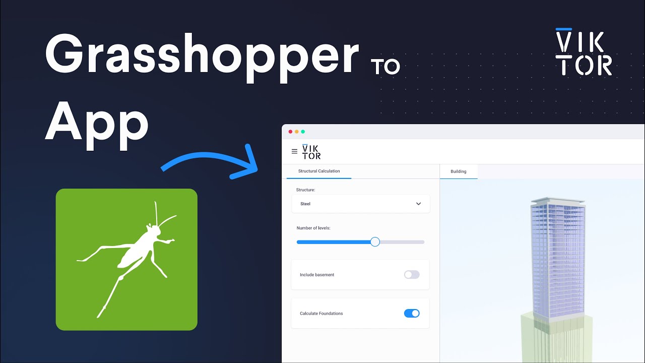 How to build Grasshopper Apps - VIKTOR tutorial