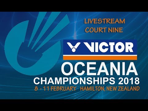 VICTOR Oceania Championships 2018 - Court 9 - Day Three (Semi Finals)