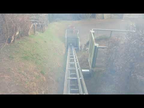 Privater Schrägaufzug Umiken Talfahrt Hersteller Telefuni - private inclined lift Switzerland