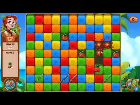 Lost Island Blast Adventure level 166