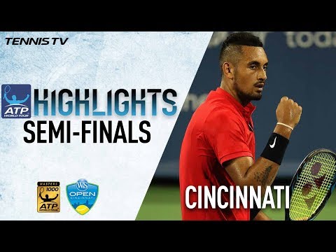 Highlights: Kyrgios, Dimitrov Reach Masters 1000 Final In Cincinnati 2017