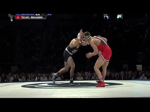 Big Ten Rewind: 2016 Wrestling- 149 LBs - Penn State's Zain Retherford vs Ohio State's Sal Marandino
