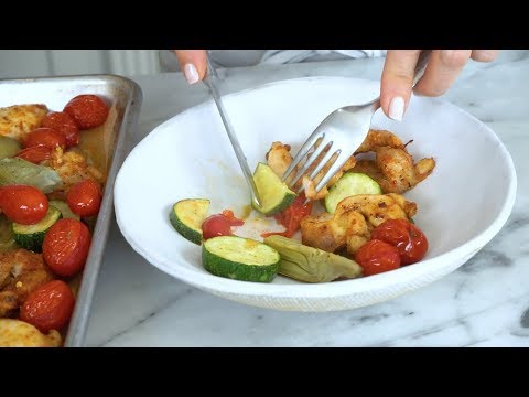 How to Make an Easy Sheet Pan Chicken Dinner