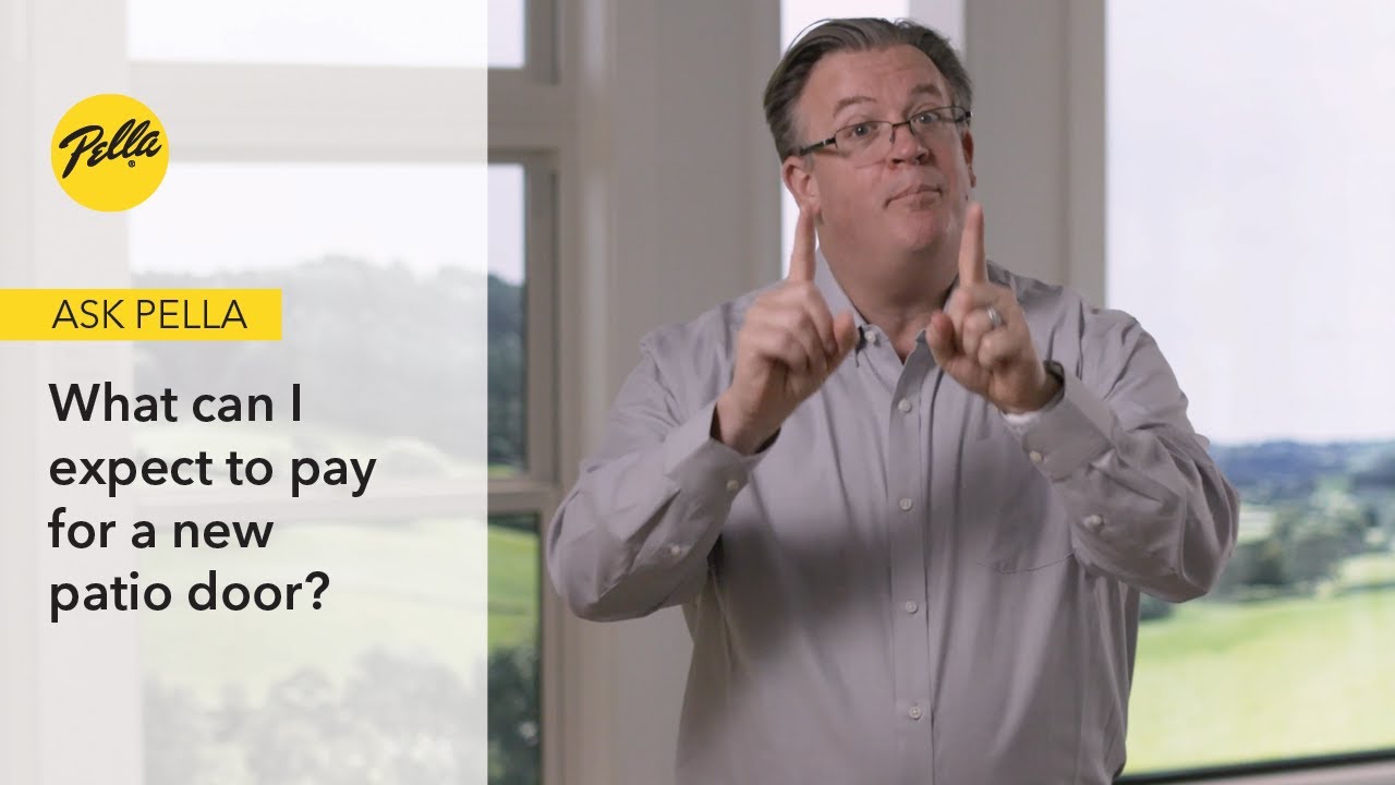 How much does it cost to have a sliding patio door installed? Wiki REF