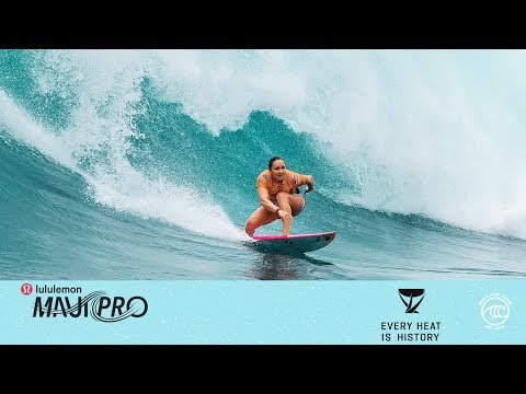 Moore vs. Ho vs. Macedo - Seeding Round, Heat 3 - lululemon Maui Pro W 2019
