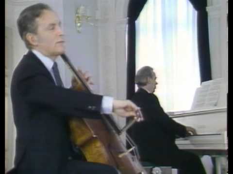 Daniil Shafran, cello - Schumann Romance Op.94