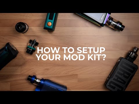 Part of a video titled How to setup your Mod Kit? - YouTube