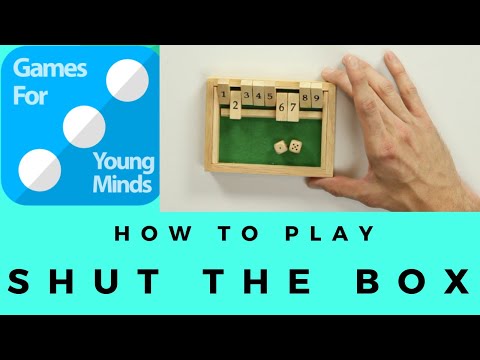 How to Play SHUT THE BOX - Math Game for Kids