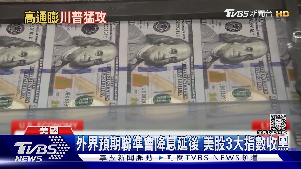 美3月CPI達3.5%高於預期　降息恐延後美股收黑