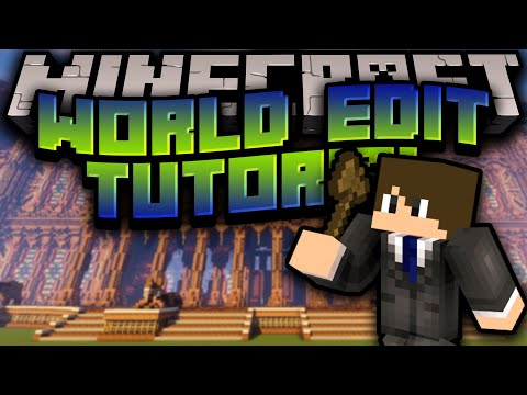 Minecraft World Edit Basics Tutorial 2021