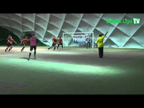 16.01.2014 Biznes Liga   I Liga Grupa B -  Nafta - Hostel Deco  - KOMPUTEO