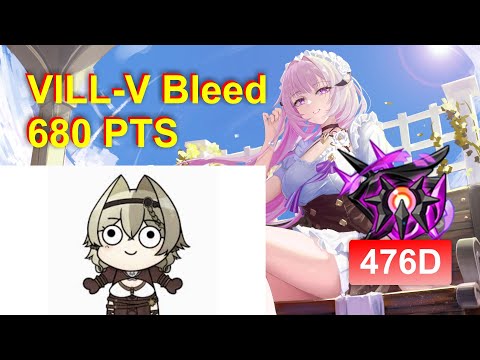 HI3 SEA 680 PTS Elysia Maid | Nirvana Vill-V Bleed D476