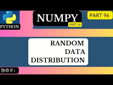 Random Distribution Data Distribution Numpy Random Shorts Python Random