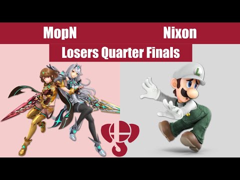TUB 1/28/22 LOSERS QUARTER FINALS - MopN (Pyra/Mythra) Vs. Nixon (Luigi)