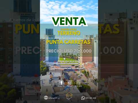 Video de YouTube - Terreno en Venta  en Punta Carretas, Montevideo