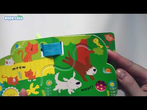 Видео обзор Baby's very first buggy book Animals [Usborne]