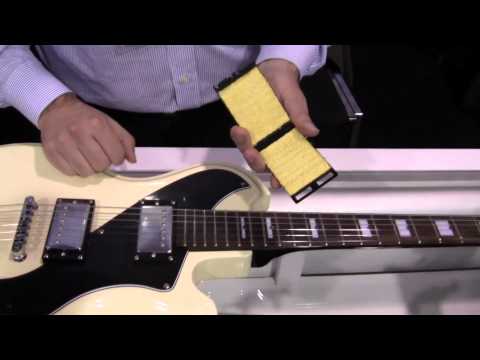 Guitar String Cleaner and the Spider Capo! NAMM 2012