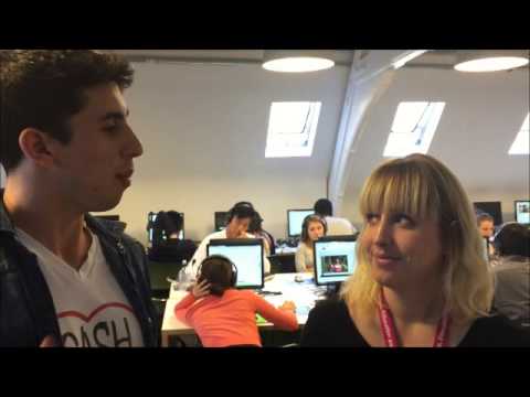 joumlism class- report at EF school