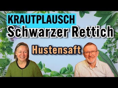 Schwarzer Rettich Hustensaft | Krautplausch mit Karin & Ralf