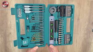 UNBOXING Makita E 10730 102 Piece Drill & Screw Bit Set - Bob The Tool Man