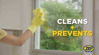 Zep Plus Glass & Mirror Cleaner | 2-in-1 Glass Cleaner & Protector