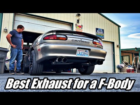 4th Gen Camaro LTH/true dual exhaust install/overview from speed engineering.