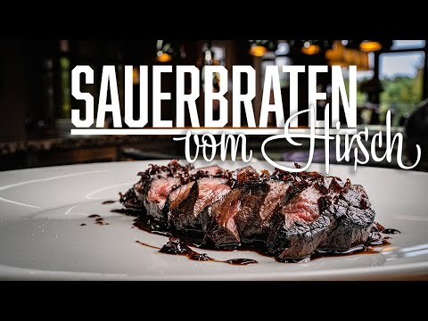 Fake Sauerbraten vom Hirschrücken – Stephan Schnieder kocht
