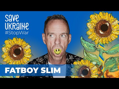 Британський музикант Fatboy Slim підтримав Україну. Благодійний марафон Save Ukraine. Повна версія