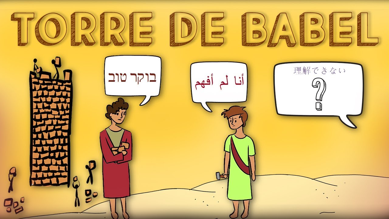História Bíblica Para Crianças: A TORRE DE BABEL