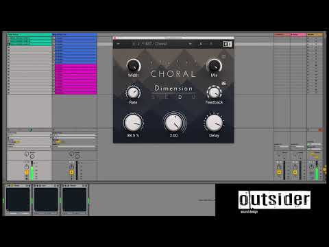 Native Instruments Choral Mod Pack Demo / Outsider Sound Design Pedal Drone