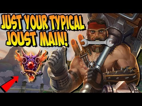 INSANE MECHANICS!! MASTERS RANKED JOUST ft. DAVE- SMITE