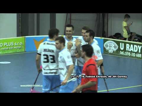 FBC ČPP Bystroň Group Ostrava-Technology Florbal MB 4:12 gólový sestřih