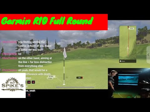 Full 18 holes, Sanctuary Golf Cub, Garmin R10 Monitor and E6 Software