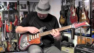 Video thumbnail for 1967 Greco 912 Guitar Demo by drowninginguitars
