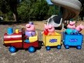 Peppa Pig Grandpa S Little Train Ride Kids Train Song Wheels On The Train