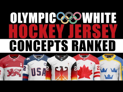 Olympic WHITE Hockey Jersey Concepts RANKED!