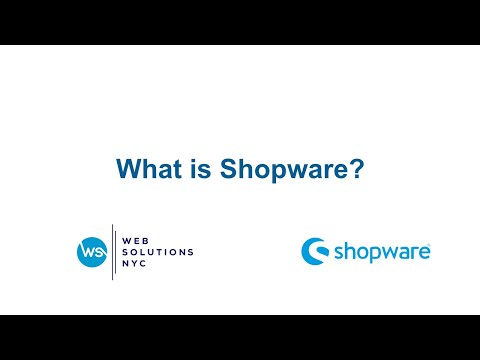 What is Shopware? by Ben Marks