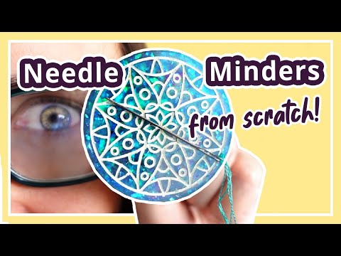 Making resin needle minders 2: Electric boogaloo