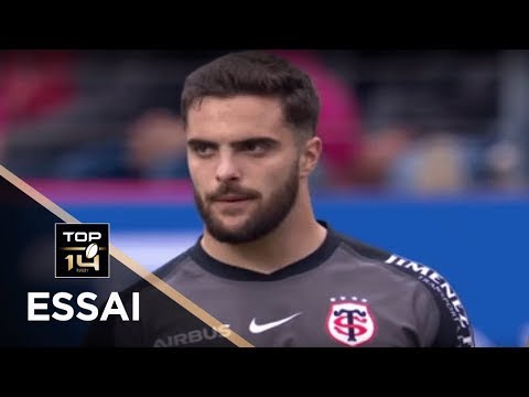 TOP 14 - Essai Lucas TAUZIN (ST) - Paris - Toulouse - J18 - Saison 2018/2019