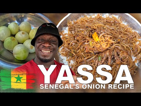 Cooking SENEGALESE Unique Food - YASSA !! Popular Onion Sauce !! Traditional Local Food in Senegal