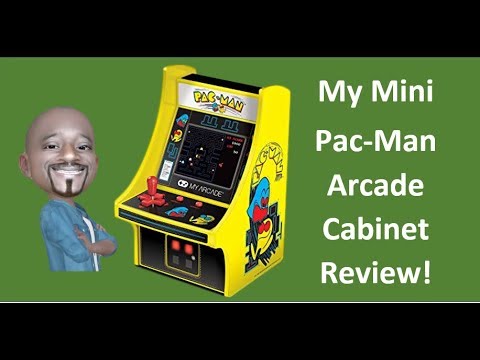Pac-Man Micro Player Retro Arcade Cabinet Review Video (2019)