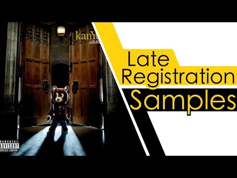 Every Sample From Kanye West's Late Registration