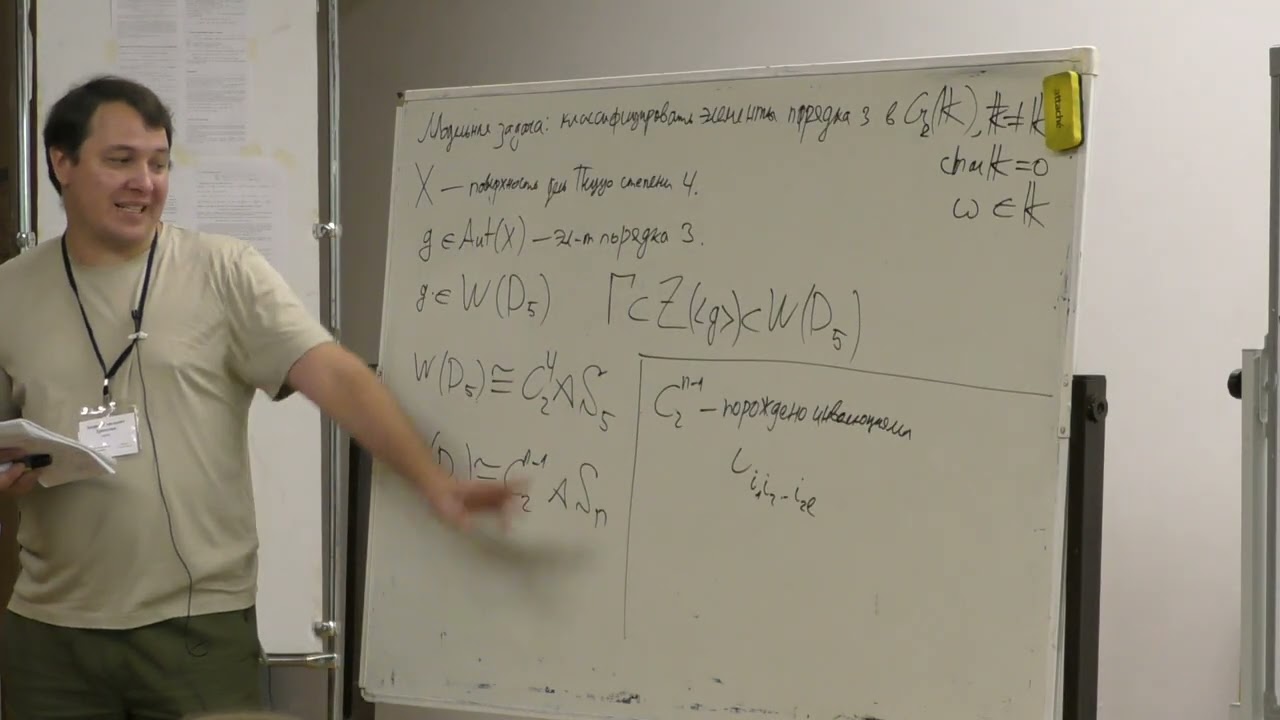 Трепалин А. Поверхности дель Пеццо: геометрия и комбинаторика, III. 29.07.2026