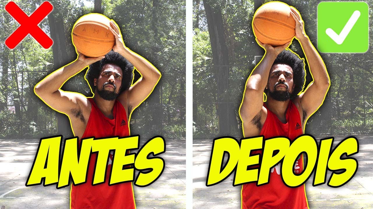 ESSA TÉCNICA FEZ OS MEUS ARREMESSOS MELHORAREM MUITO! – TUTORIAIS DE BASQUETE