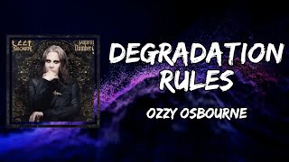 Download lagu Ozzy Osbourne Degradation Rules... mp3