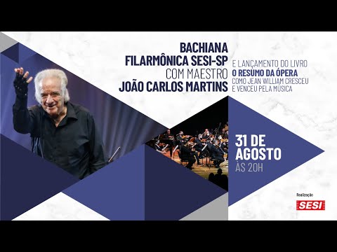 LIVE: Bachiana Filarmônica Sesi-SP - Lançamento do Livro "O Resumo da Ópera"