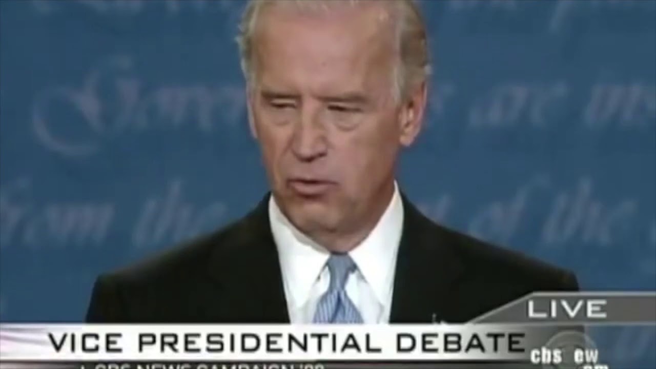 Joe Biden Opposes Same Sex Marriage in 2008