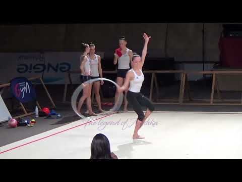 Maëlle MILLET (FRA) hoop (1) - 2023 Grand Prix Thiais trainings