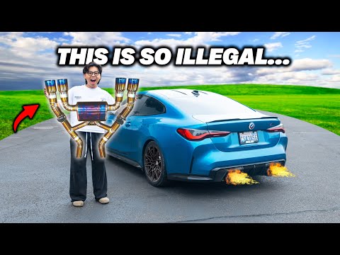 I Straight Piped My BMW M4... and it Sounds INSANE!