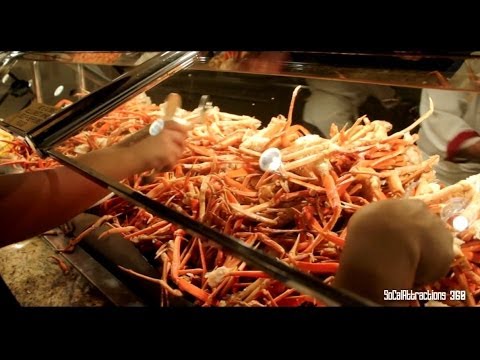 [HD] Tour do Carnival World Buffet no Rio Casino em Las Vegas - Las Vegas Buffet Tour